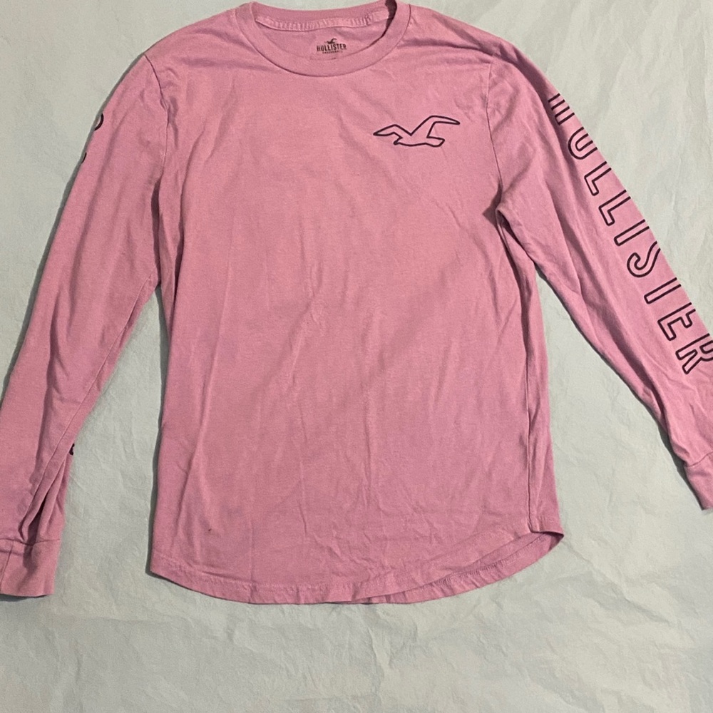 Purple Hollister Long-Sleeve Shirt